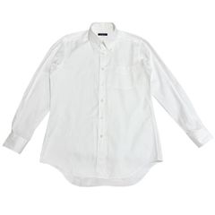 中古 バーバリーロンドン BURBERRY LONDON 長袖 ボタンダウン ワイシャツ クリーニング済み 白 メンズ Lサイズ 相当