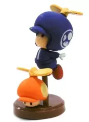 【中古】食玩 トレーディングフィギュア 5.プロペラピノキオ＆プロペラキノコ(別カラー) 「チョコエッグ NewスーパーマリオブラザーズWii」