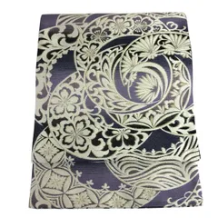 京都西陣まいづる 金唐革織 徳力彦之助監修帯 新品 京都西陣まいづる 金唐革織 徳力彦之助監修帯 新品