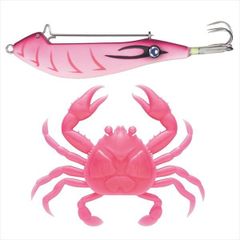 메이저 크래프트 장치 뿌리뿌리 타코 클럽 TACO-CRAB # 004 핑크 새우 (야광) "케이무라 핑크