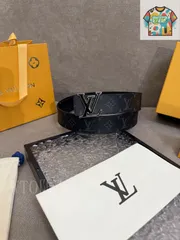 【今日WTO】LV Men's New Canvas Belt（ルイ・ヴィトン メンズニューキャンバスベルト）-HL09