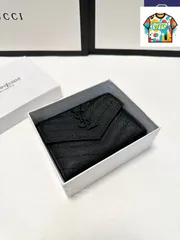 【今日特価】Yves Saint Laurent イヴ・サンローラン スモールウォレットシリーズ 牛皮を採用し精巧な仕上げを備える-WTO輸入2