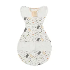 ☆ キャット ☆ Lサイズ ☆ おくるみ スワドル スワドル おくるみ メッシュ すわどる ベビー 新生児 着るおくるみ 女の子 男の子 赤ちゃん モロー反射防止 夜泣き 対策 グッズ 退院 春 夏 秋 冬 スリーパー 寝袋 ベビー用品 寝かしつけ