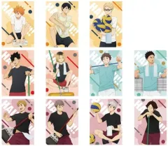 【中古】ポストカード ハイキュー!! 掃除 A5ポストカードセット(11枚組)