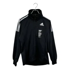 Adidas◆トラックジャケット ジャージ アディダス  無地 ブラック系  フード収納 メンズ サイズ S 6
