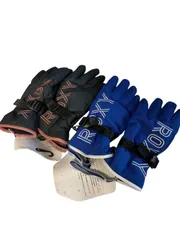 ロキシー◆レディース スノーグローブ 2点セット 汚れあり L スキー スノボ