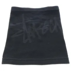 STUSSY (ステューシー) 23AW POLAR FLEECE NECK WARMER ポーラー フリースネックウォーマー ブラック 1321188