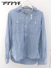 ◇ green label relaxing グリーンレーベル リラクシング UNITED ARROWS 長袖 シャツ サイズS ブルー系 メンズ  【中古】 【1107160007975】