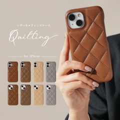 iPhone14 ケース キルティング レザー スマホケース 韓国 iPhone 14 キルトレザーケース ヴィーガンレザー 革 アイフォン14 ケース ハードケース 無地 女性 人気 もこもこ ふわふわ ステッチ