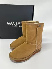 【新品未使用】 UGG アグ ブーツ レディース ブラウン EMU Australia WP10002 Platinum Stinger Lo Chestnut