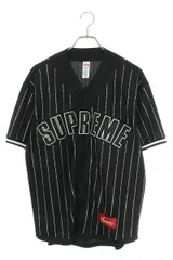 2024年最新】Supreme Rhinestone Stripe Baseball Jerseyの人気