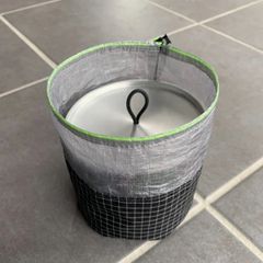 Gridstop×DCF Round bottom sack 550 Black