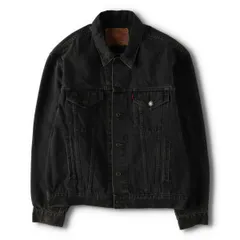 古着 90年代 リーバイス Levi's 70503-02 ブラック デニムジャケット Gジャン メンズL相当 ヴィンテージ/evb007533
