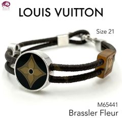 LOUIS VUITTON ルイヴィトン M65441 ブラスレ フルール モノグラム