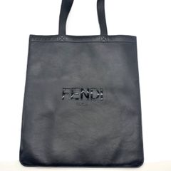 フェンディ トートバッグ バッグ レザー メンズ レディース ブラック系 7VA538  FENDI ABランク 中古