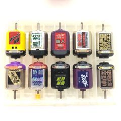 128 ミニ四駆 モーター まとめ売り 10点セット ミニ四駆グレードアップパーツ モーターケース タミヤ TAMIYA 童友社 アオシマ AOSHIMA 有井製作所 クラウンモデル 今井 IMAI