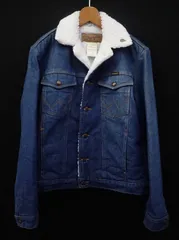 ▲08 wrangler ラングラー デニムボアジャケット▲74255PW/サイズ S/シェルパジャケット/メキシコ製/ボアライナー