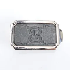 美品✨GUCCI マネークリップ　シマ　GG 総柄　シルバー　レザー　付属品完備 2025年最新】マネークリップ gucciの人気アイテム - メルカリ