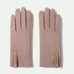 ☆ ピンク ☆ 防寒手袋 レディース asdfgloves03 手袋 レディース 秋冬 手ぶくろ てぶくろ グローブ 暖かい 防寒 スマホ対応 かわいい カワイイ 指開き 指出し 5本指 裏起毛 ウール 防風 保温 シンプル 無地 通勤 通学