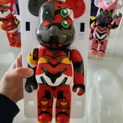 BE@RBRICK(ベアブリック) エヴァンゲリオン 2 呼気 400 % シンプルなオープニング ボックスストレージのサムネイル