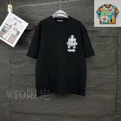 【今日WTO】Chrome Hearts 十字架梵文 男女兼用 2025T シャツ-ZA17