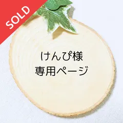 【けんぴ様　専用ページ】