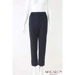 美品♡Rene パールテーパードパンツ(ウエストゴム) Amazon | [NAKACHI] テーパード パンツ ベルト 付き レディース