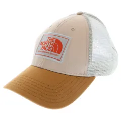 THE NORTH FACE (ザノースフェイス) フロント ロゴ メッシュ キャップ 帽子 NF00CGW2 ベージュ