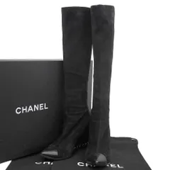 2025年最新】CHANEL ロングブーツの人気アイテム - メルカリ