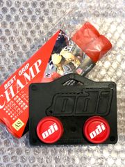 ODIエンドキャップ チャンプグリップ セットRED