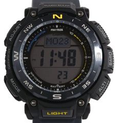★新品同様！CASIO カシオ PRO TREK プロトレック PRW-3400Y-2JF クライマーライン タフソーラー メンズ★