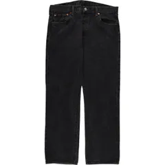 古着 リーバイス Levi's 501 ブラックデニム ストレートデニムパンツ メンズw35相当/eaa577478