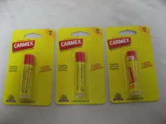 CARMEX カーメックス リップバーム スティック SPF15 リップ 4.25g 3本セット 新品