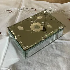 ◆希少 フランスアンティーク宝石箱 ジュエリーボックス蚤の市ヴィンテージ骨董品① ◇【希少】フランスアンティーク宝石箱 ジュエリーボックス