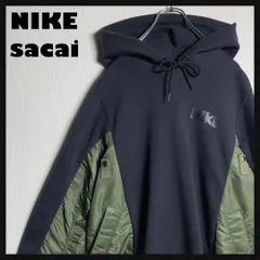 【あんしん鑑定対応】NIKE x sacai ロゴ コラボ パーカーのサムネイル