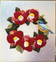 オーダー専用作品・手作り押絵の 壁飾り『牡丹の花』 オーダー専用作品・手作り押絵の 壁飾り『牡丹の花』 オーダー品