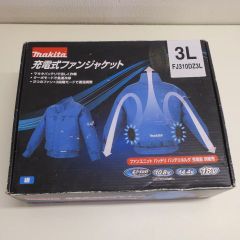 未使用 マキタ makita 充電式ファンジャケット 3L FJ310DZ3L 空調服 メンズ ジャケット ウォーキング 長袖 大きいサイズ プラスサイズ 作業着