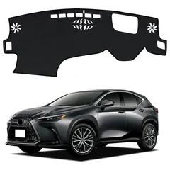 新型 レクサス 新型NX NX250 NX350h NX450+ ダッシュボードマット 車種専用設計 LEXUS 20系 日焼け防止 車内 ダッシュボードカバー ダッシュボード 保護マット インテリア アクセサリー 内装パーツ (レクサスNX 20系 HU 0