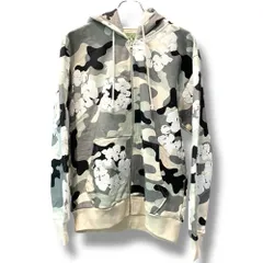 DENIM TEARS 24AW CAMO COTTON WREATH ZIP HOODIE White Camo Sサイズ