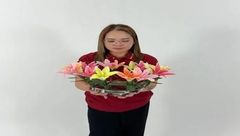 JLナリフラワーダブルダブパンセット・JL nari flower + double dove pan set