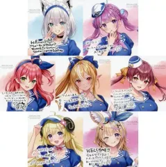 【中古】雑貨 全7種セット オリジナルアートパネル 「バーチャルYouTuber ホロライブ×ローソン」 対象即席めん・即席スープ購入特典