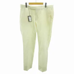 エルメネジルドゼニア Ermenegildo Zegna タグ付き SLIM FIT パンツ スラックス テーパード センタープレス 54 白 ホワイト 0719 ●ECOのサムネイル