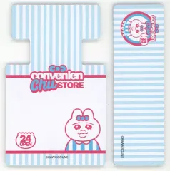 【中古】ノート・メモ帳 おぱんちゅうさぎ(ローソン制服デザイン) スイングPOPふせん 「おぱんちゅうさぎ エンタメくじ」 スイングPOPふせん賞