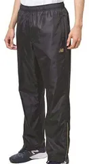 【新品】【Sサイズのみ】new balance(ニューバランス) テニスウェア ロングパンツ メンズ ウインド パンツ裏起毛メッシュ　ブラック　JMPT9149-BK-S