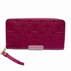ルイヴィトン　Louis Vuitton　モノグラム・アンプラント　ジッピーウォレット　ポルトフォイユスクレットロン　M61388　長財布　レディース　美品