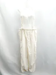 ◇ Θ earthy アーシー 肩ひも調節可能 サロペット サイズF アイボリー レディース E  【1503310001143】のサムネイル
