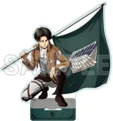 【中古】アクリルスタンド・アクリルパネル リヴァイ(団旗 ver.) BIGアクリルスタンド 「進撃の巨人」