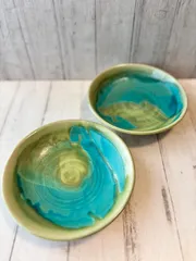 南陶窯　久場政一作　蓋、つる無し急須、茶碗　やちむん Amazon.co.jp: 沖縄 やちむん 南陶窯 久場政一作 ペルシャブルー