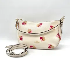 【中古】美品 COACH コーチ テリ 2way レザー ハンド ショルダー バッグ eY0746N