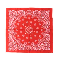 美品 NUMBER (N)INE ナンバーナイン ペイズリー&ハート柄 バンダナ レッド ブランド アイテム 小物 グッズ 雑貨【メンズ】のサムネイル